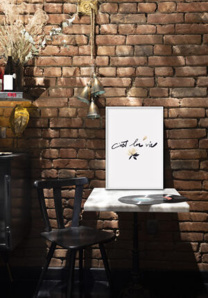 Diseño minimalista Cest La Vie