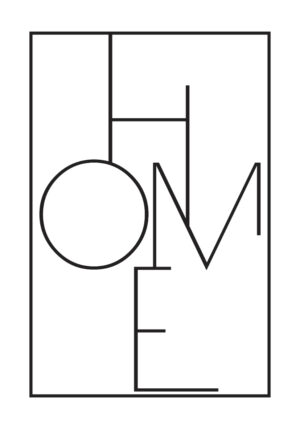 Lámina tipográfica minimalista para el hogar