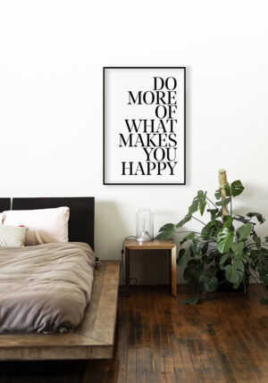 Tipografía minimalista con frase inspiradora
