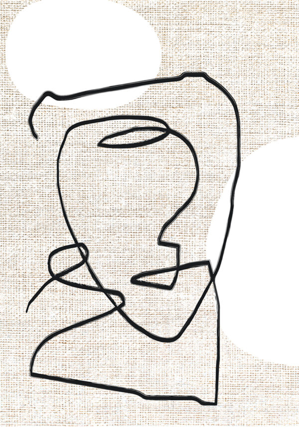 Dibujo lineal minimalista