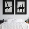 Pintura minimalista en negro