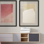 Galería de arte moderna en salones