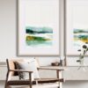 Galería de arte moderna en salones