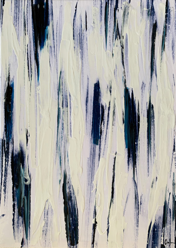 Creación monocromática con texturas