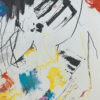 Pintura mixta llena de gamas vivas