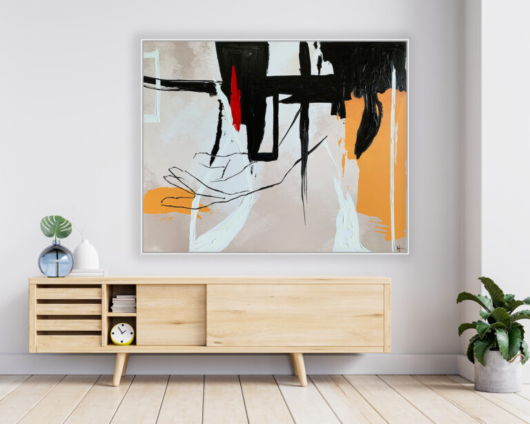 apuntando a un estilo abstracto y rotundo.