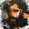 Obra abstracta de retrato