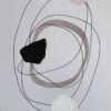 Propuesta de line art abstracto en tonos suaves