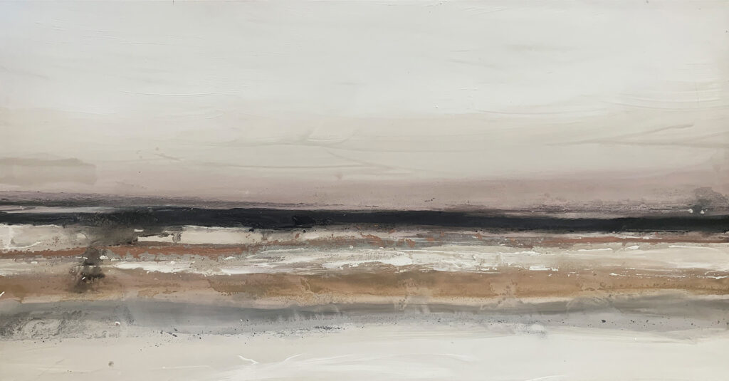 Paisaje abstracto en tonos neutros