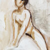 Pintura de desnudo en gama neutra