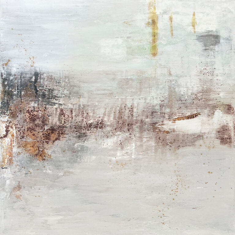 Abstracción con Texturas y Tonos Tierra para Interiores Orgánicos