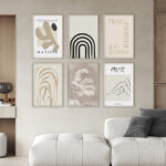 Composición de arte minimalista contemporáneo