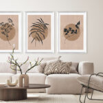 Set de Láminas Botánicas Modernas para Pared