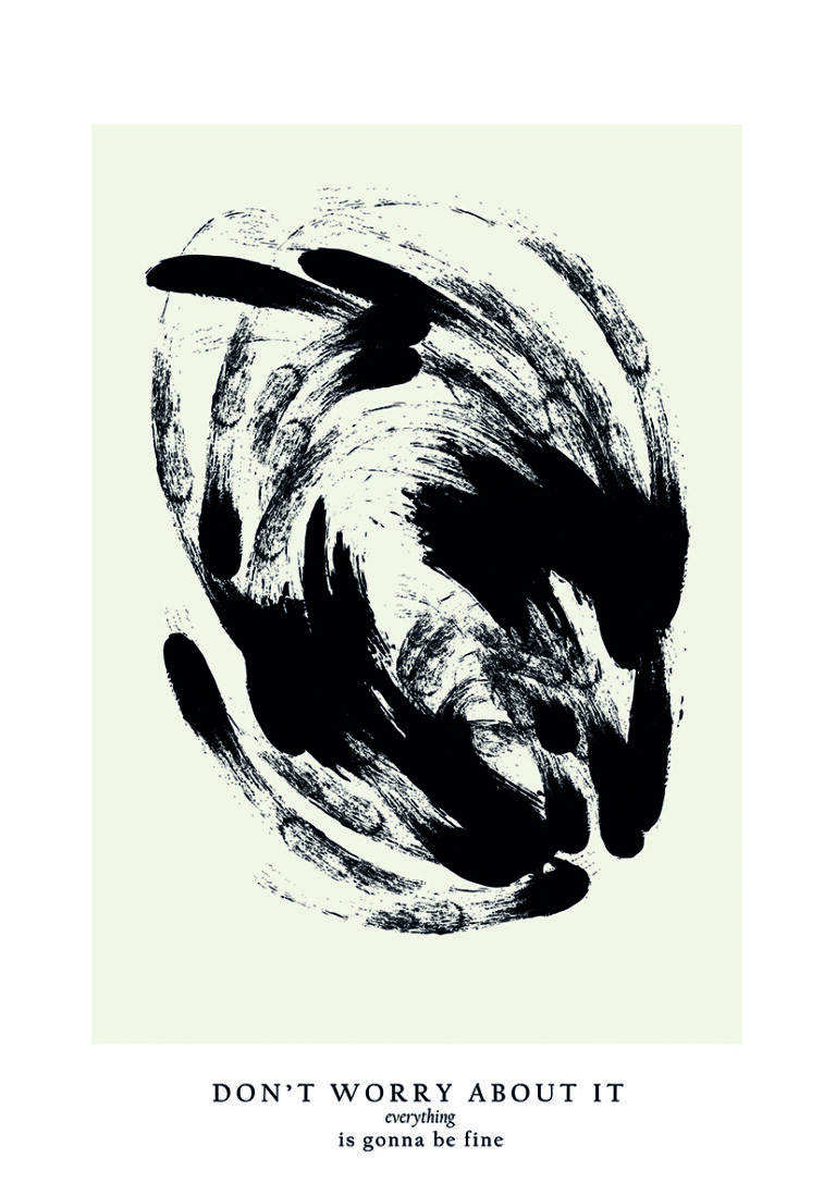 Pinceladas Monocromáticas en Arte Abstracto