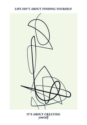 Boceto de Línea Abstracta Minimalista