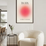 Póster Minimalista de Inspiración Nutritiva