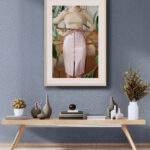 Moda Elegante con Falda Brillante