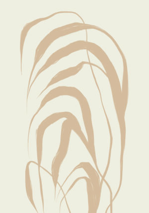 Diseño Abstracto Minimalista en Tonos Neutros