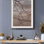 Gotas de Lluvia sobre Ramas Delicadas