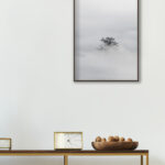 Árbol Solitario en Niebla Densa