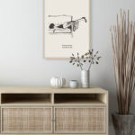 Ilustración Minimalista sobre la Relajación