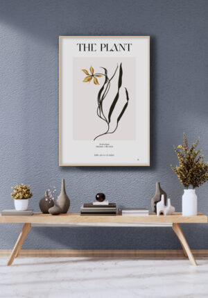 Ilustración Floral Minimalista