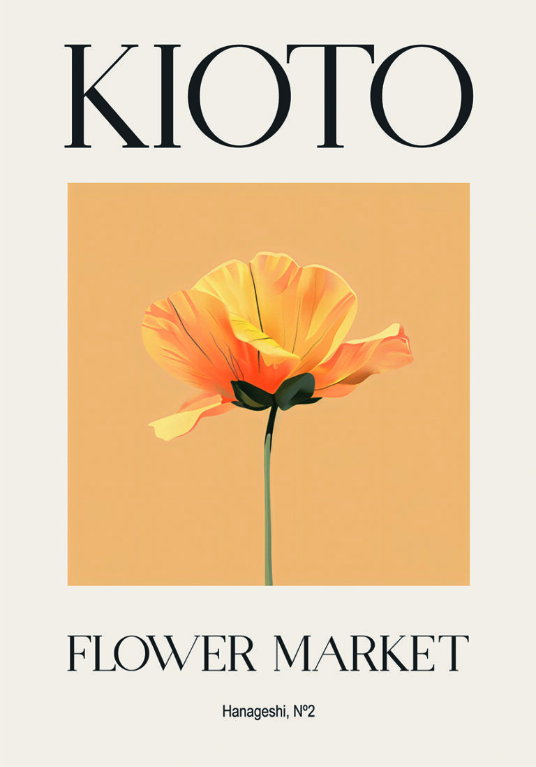 Ilustración Floral Minimalista y Elegante