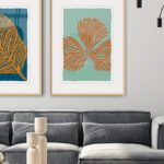 Set de Cuadros Botánicos Modernos enmarcados