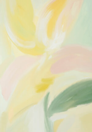 Arte Abstracto Pastel en Tonos Delicados