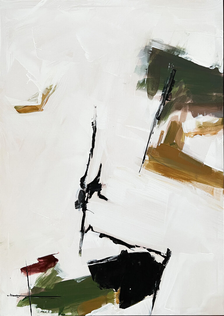 Abstracci¢n Serena: Juego de Formas y Neutros Sofisticados