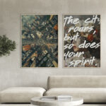 Arte abstracto moderno para salón