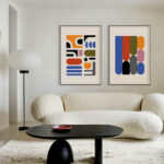 Arte minimalista moderno en espacios relajantes