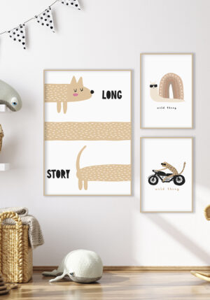 Ilustraciones de animales divertidas para niños