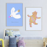 Animales ilustrados con estilo lúdico para niños