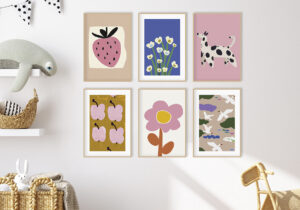 Colección de Arte Moderno y Colorido para Pared