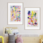 Láminas Abstractas y Coloridas para Decoración