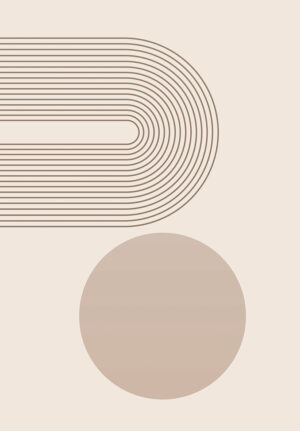 Arte Abstracto de Líneas y Formas Geométricas