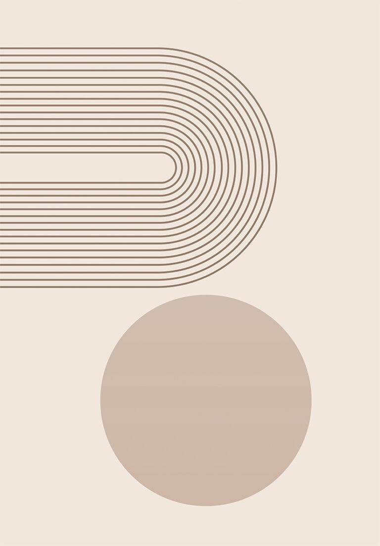 Arte Abstracto de Líneas y Formas Geométricas