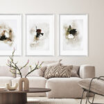 Láminas de Arte Abstracto Moderno y Minimalista