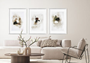 Láminas de Arte Abstracto Moderno y Minimalista