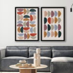 Láminas de Arte Abstracto en Marcos Modernos