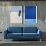 Composición de Arte Moderno en Estilo Minimalista