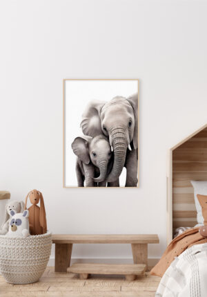 Amor y Vínculo Familiar de Elefantes