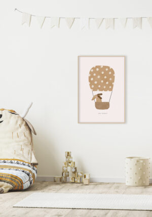 Perro Adorable en Globo Aerostático