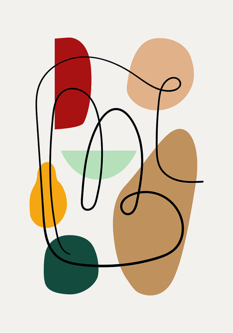 Composición de Formas Geométricas Abstractas