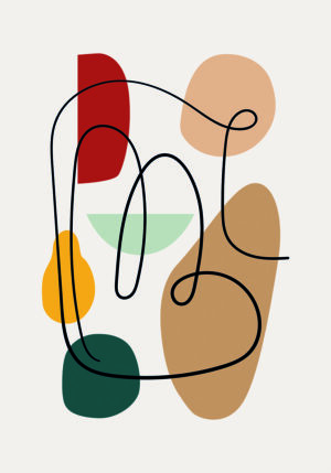 Composición de Formas Geométricas Abstractas