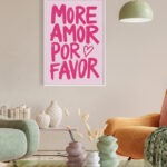 Diseño motivacional en rosa vibrante