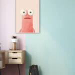 Personaje ilustrado en estilo caricatura