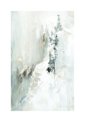 Arte de Pared Abstracto en Tonos Neutros