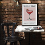 Receta Ilustrada de Daiquiri de Fresa